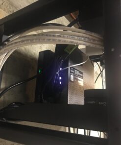 NavePoint Cantilever Server Shelf Vented Shelves Rack Mount 19 Inch 1U Black 14 Inches (350mm) deep 10 71WILhR2yiL