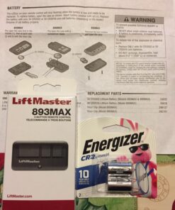 LiftMaster 893Max, 1 Pack, Black 15 71WILsUhiHL