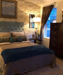 RoomMates RMK9026WP Natural Stacked Stone Peel and Stick Wallpaper Light Gray 39 71WIUzoUIzL