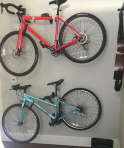 Ibera Bike Wall mount - Horizontal Indoor Bike Rack for 1 Bicycle I Bike rack garage - Keep you Bike Safe & Secure and save Space with Bike hangers for garage, bike hooks for garage wall, bike hanger Bike Hanger - 1 Pack 60 71WK9E8FaxL