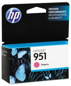 HP 951 Magenta Ink Cartridge | Works with HP OfficeJet 8600, HP OfficeJet Pro 251dw, 276dw, 8100, 8610, 8620, 8630 Series | Eligible for Instant Ink | CN051AN 10 71WKLbhiRQL