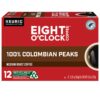 Eight O'Clock Coffee Colombian Peaks, Keurig Single Serve K-Cup Pods, Medium Roast, 12 count, pack of 6 12 Count (Pack of 6) 9 71WLiw7HL