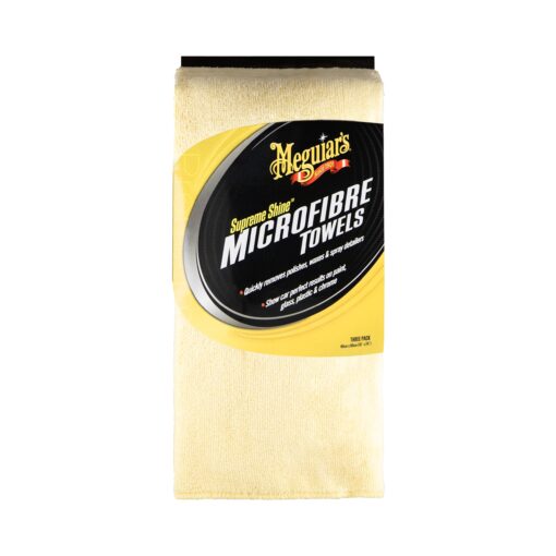 Meguiar's X2020 Supreme Shine Microfiber Towels - 3 Pack 3 Microfiber Towels