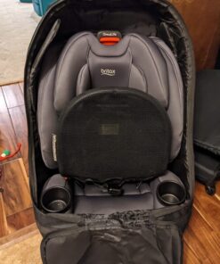J.L. Childress Ultimate Backpack PREMIUM Padded Car Seat Travel Bag - Thick Padding, Heavy Duty Backpack - Gate Check Bag for Car Seats - Fits All Car Seats & Booster Seats - Black 37 71WOUQL5YPL 2