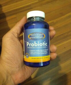 Probiotics for Women and Men - with Natural Lactase Enzyme and Prebiotic Fiber for Digestive Health - 80%+ More Potent Supplement for Gut Health Support - Vegan Raw Probiotic Formula Made in The USA 1 Month Supply 23 71WQm2GX6zL