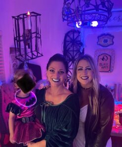 SLEEKLIGHTING 23 Watt T2 Black Light Spiral CFL Light Bulb, UL Approved- Blacklight Bulbs for Parties 120V, E26 Medium Base-Energy Saver (Pack of 4) 27 71WQmQgv7SL