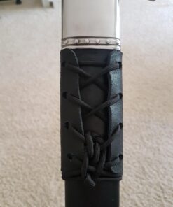 Leather Medieval Sword Frog Straight Black 48-22622 11 71WQzPq76DL