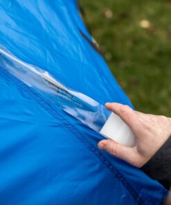 Duck Brand All Weather Indoor/Outdoor Repair Tape, Clear, 1.88-Inch x 100-Feet, Single Roll, 281230 12 71WR17VhmkL