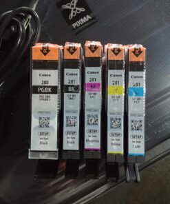 Canon PIXMA TS6220 Wireless All In One Photo Printer with Copier, Scanner and Mobile Printing, Black, Works with Alexa 73 71WS4IwTBIL