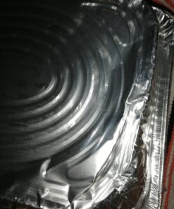 Foil Pans with Lids - 9x13 Aluminum Pans with Covers - 25 Foil Pans and 25 Foil Lids - Disposable Food Containers Great for Baking, Cooking, Heating, Storing, Prepping Food 25 Pack w/Lids 32 71WSy 3HukL