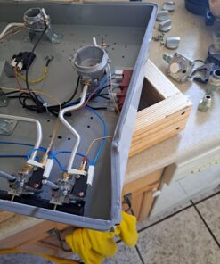 Empava EMPV-24GC4B67A 24" Gas Stove Cooktop 4 Italy Sabaf Sealed Burners NG/LPG Convertible Stainless Steel Cooker, 24 Inch 24 71WT08Nv yL