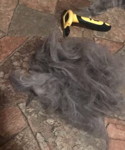 Thunderpaws Best Professional De-Shedding Tool and Pet Grooming Brush, D-Shedz for Breeds of Dogs, Cats with Short or Long Hair, Small, Medium and Large (Yellow) Yellow 40 71WTKiNPL2L