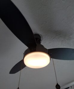 Westinghouse Lighting 7876400 Alloy 42-Inch Gun Metal Indoor Ceiling Fan, Light Kit with Opal Frosted Glass 31 71WTmXRASmL