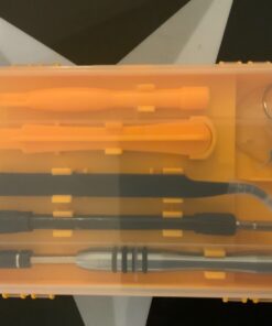 Precision Screwdriver Set Magnetic - Professional 110 in 1 Screw driver Tools Sets, PC Repair Tool Kit for Mobile Phone/Tablet/Computer/Watch/Camera/Eyeglasses/Other Electronic Devices 110 Yellow 54 71WUGxtrXyL