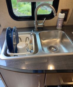 Camco 43511 Mini Dish Drainer, White, EA Dish Rack and Tray 38 71WUa dSkL