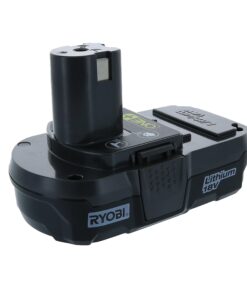 Ryobi P128 Upgrade Kit: Intelliport 18V Lithium Ion Battery Charger (P117) and Single 18V Lithium Ion Battery (P102) Compatible With One+ System 15 71WUvyijyiL