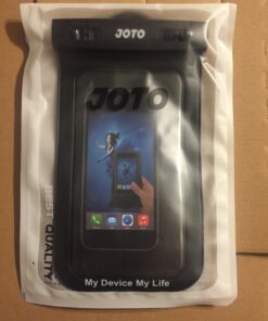 JOTO Waterproof Pouch Cellphone Dry Bag Case for iPhone 11 Pro Max Xs Max XR X 8 7 6S Plus SE, Galaxy S20 Ultra S20+ S10 Plus S10e S9 Plus S8/Note 10+ 9, Pixel 4 XL up to 6.9" -Black Black 42 71WVXeegYML