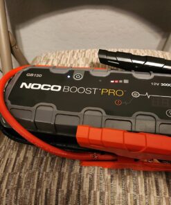 NOCO Boost Pro GB150 3000A UltraSafe Car Battery Jump Starter, 12V Battery Pack, Battery Booster, Jump Box, Portable Charger and Jumper Cables for 9.0L Gasoline and 7.0L Diesel Engines 40 71WVbAc8Y1L