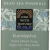 One With Nature Eucalyptus Dead Sea Mineral Soap, 7 Ounce Bar