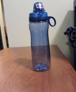 Pogo BPA-Free Tritan Plastic Water Bottle with Chug Lid, 18 Oz, Blue 18oz 27 71WZIO zSLL