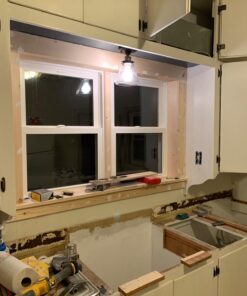 Globe Electric 65380 1-Light Flush Mount Ceiling Light, Dark Bronze, Satin Finish, Antique Brass Accents, Clear Glass Shade, Ceiling Light Fixture, E26 Bulb, Bulb Not Included Dark Bronze with Clear Glass 47 71WZVugl48L