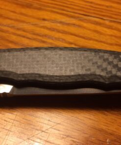 Zero Tolerance 0452CF; Pocket Knife with 4.1” Dual-Finished S35VN Steel Blade, Carbon Fiber Front and Titanium Back Handle Scales, KVT Ball-Bearing Opening, Frame Lock, Deep-Carry Pocketclip; 4.6 OZ.,Large 54 71WaWO9SZ4L