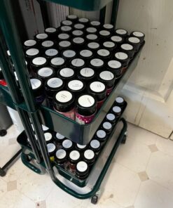 ChromaLabel 1.25 Inch Round Printable Labels for Laser and Inkjet Printers, 1050 Stickers per Pack, 42 Stickers per Sheet, White 43 71WbFbPofXL