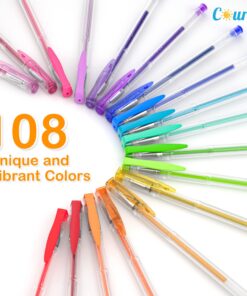 Courise - 108 Unique Colors Gel Pen Set 25 71WbOAgT1L