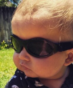Baby Banz Sunglasses Infant Sun Protection – Ages 0-2 Years – The Best Sunglasses for Babies & Toddlers Midnight Black 43 71WbWiTWKPL