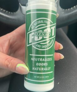 Natural Foot and Shoe Odor Eliminator – Talc-Free Shoe Deodorizer and Body Powder Neutralizes Smelly Odors – Long-Lasting, Fast-Acting Foot Powder for Kids and Adults – USA-Made by Foot Sense, 3.5 Oz. 30 71WcuqcIRCL