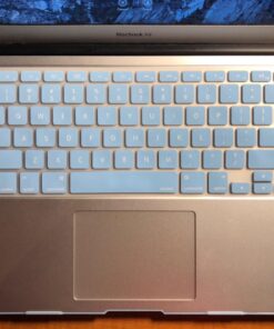 MOSISO Compatible with MacBook Air 13 inch Case (Models: A1369 & A1466, Older Version 2010-2017 Release), Protective Plastic Hard Shell Case & Keyboard Cover & Screen Protector, Airy Blue 66 71WdspurwHL