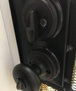 Kwikset 99910-035 Juno Entry Door Knob and Single Cylinder Deadbolt Combo Pack, 3, Venetian Bronze 37 71WeOrrzEL