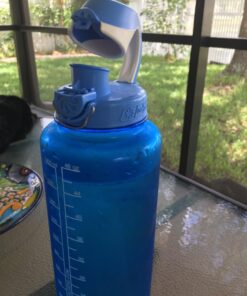 Nalgene Tritan Wide Mouth BPA-Free Water Bottle (48oz) Blue 37 71WeXpaw8zL