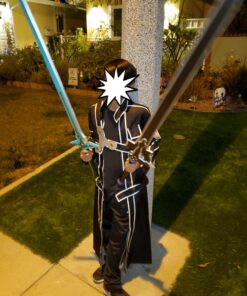Sword Art Online Kirito Kirigaya Dark Repulsor Elucidator Foam LARP Sword Set 33 71WeZvaCTjL