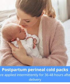 Medline Premium Perineal Cold Packs for Postpartum Care with Adhesive Strip (24 Count) Each Absorbent Pad is 4.5" x 14.25" Perfect for your After Delivery Postpartum Essentials Kit 11 71WebNanJmL
