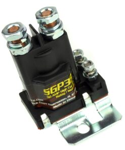 Alternative view of Stinger SGP38 80-AMP Battery Isolator and Relay,BLACK Standard Packaging