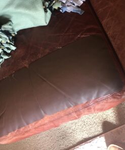 MastaPlasta Original Self-Adhesive Leather Repair Patch - Mid-Brown 11" x 8" (28 x 20 cm), Instant Upholstery-Quality Scratch & Tear Repair for Sofas, Car Interiors, Bags, Vinyl & More C Mid-Brown Leather 31 71Wf1WEywL