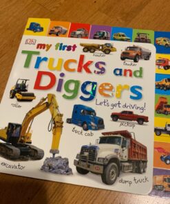 Tabbed Board Books: My First Trucks and Diggers: Let's Get Driving! (My First Tabbed Board Book) 43 71WfXU6VbUL