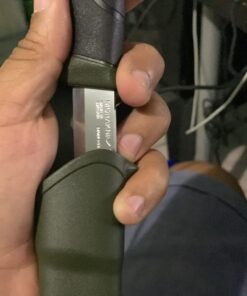 Morakniv Companion Fixed Blade Outdoor Knife with Sandvik Stainless Steel Blade, 4.1-Inch, Military Green 42 71WgVjzjwDL