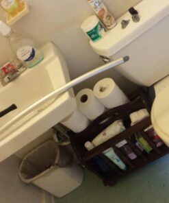 Curved Shower Rod Silver Aluminum Adjustable 37 - 66 inches Hardware Included 8 71WhZ0MdeoL