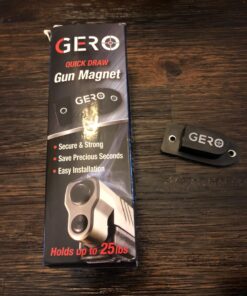 Tactical Quick Draw Gun Magnet Concealed Rifle & Shotgun Magnetic Holder Perfect as a Wall Mount Bed Mount Vehicle Car Gun Holder Mount in a Display Case for Fast Draw with Non-Scratch Coating 1 Pack 43 71WhqyGbbML