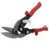 MIDWEST Tool and Cutlery Aviation Snip - Left Cut Offset Tin Cutting Shears with Forged Blade & KUSH'N-POWER Comfort Grips - MWT-6510L