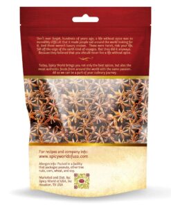Kah's Journey Anise Seeds (Anis Estrella), Whole Chinese Star Anise Pods, Dried Anise Star Spice, 3 oz… 3 Ounce (Pack of 1) 12 71Wi7F6D85L