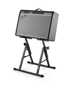 On-Stage RS7000 Tilt-Back Amp Stand (Setup for Guitar Combo Amplifiers and Speakers, 150 lb Capacity, Adjustable Height, Nonslip Rubber Arms and Feet, Portable, Folding, Steel, Black) 27 71WiIliambL