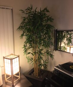 Nearly Natural 5179 5ft. Bambusa Bamboo Silk Tree, 60in. , Green 60 in 40 71Wj jUH3lL