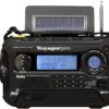 Kaito Voyager Pro KA600 Digital Solar Dynamo Crank Wind Up AM/FM/LW/SW & NOAA Weather Emergency Radio with Alert & RDS, Flashlight and Reading Lamp + Smart Phone Charger, Black 19 71WlGNdS7ML