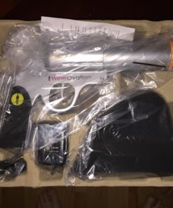 WineOvation Electric Gun Wine Opener (Silver) - Open your Wine Bottle fast and without hassle - Best Electronic Automatic Corkscrew for Gun Enthusiasts and Wine Lovers - Rechargeable Battery Operated a_Wine Gun Silver 46 71WlKZgDgL