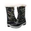 Kingshow Women’s Globalwin Waterproof Winter Boots 9.5 D(M) US Women's  Black/White