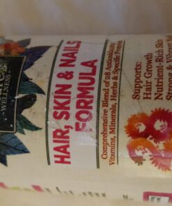 Natures Wellness Hair, Skin & Nails Essential Nourishing Supplement, 60-Count | 4000mcg Biotin + Vitamins A, C and E, B Complex Vitamins, and Advanced Nutrients per Capsule | 100% All-Natural 41 71WmXeWKU6L