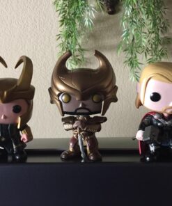 Alternative view of Funko POP Marvel (Bobble): Heimdall Action Figure with Helmet